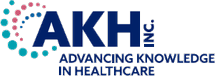 AKH Inc., Advancing Knowledge in Healthcare logo